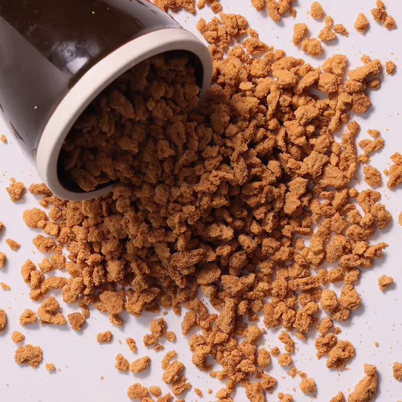 Crumbles de biscuits au caramel