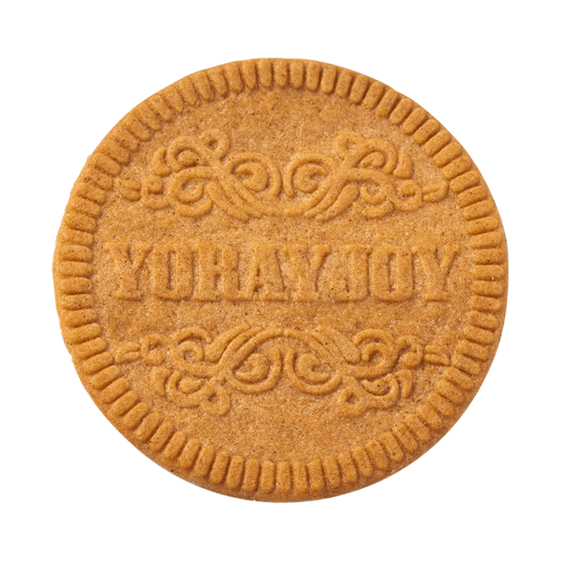 Biscuits ronds croustillants au caramel Biscuits ronds croustillants au caramel