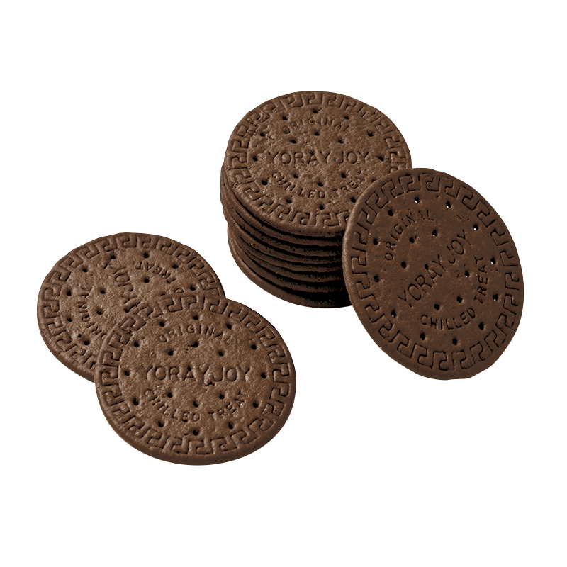 Biscuits durs ronds au cacao Biscuits durs ronds au cacao