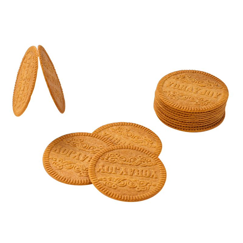 Biscuits ronds croustillants au caramel Biscuits ronds croustillants au caramel