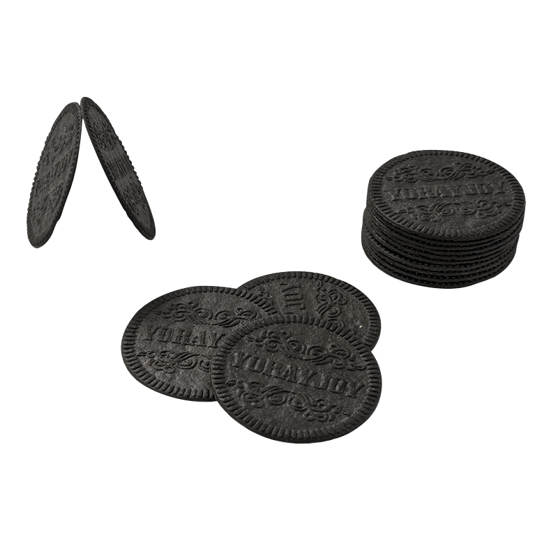 Biscuits ronds croustillants au cacao Biscuits ronds croustillants au cacao