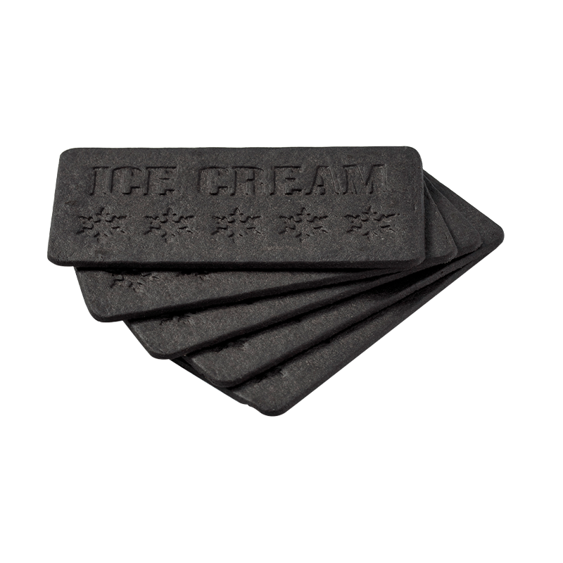 Biscuits rectangulaires croustillants au cacao Biscuits rectangulaires croustillants au cacao
