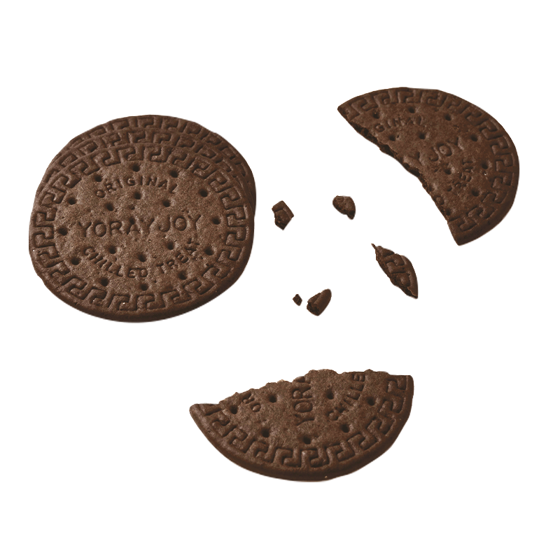 Biscuits durs ronds au cacao Biscuits durs ronds au cacao