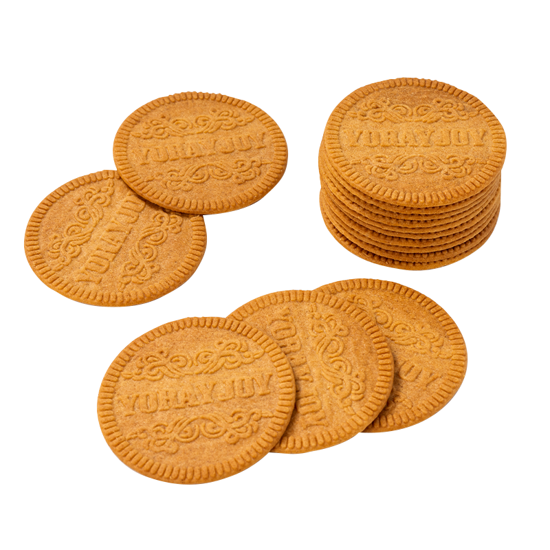 Biscuits ronds croustillants au caramel Biscuits ronds croustillants au caramel